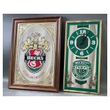 Beckï¿½s German Import & Mickeyï¿½s Mirror Signs