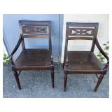 Pier One Imports Wood Chairs