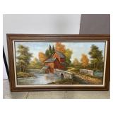 XL MCM Signed Brian Roche Painting