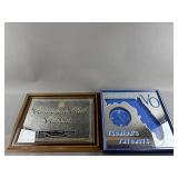 Seagrams Mirrored Clock & Canadian Bar Sign
