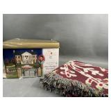 Dept. 56 Elvis Presley Graceland & Xmas Throw