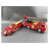 Vtg Firetruck Toys
