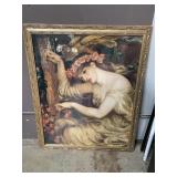 A Sea Rossetti Spell XL Framed Print