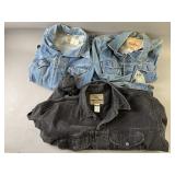 Carhartt, Jordache & Levi Jean Jackets
