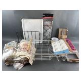 Italian Ceramic Utensil Holder & Kitchen Supplies