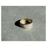 14K Gold & Diamond Tested Ring