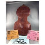 Vintage Wooden Bass Back Repurpose/Repair & More