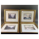 Custom Framed Ken Hammond Art Cards