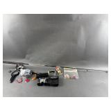 Shakespeare Fishing Rod, Binoculars & More