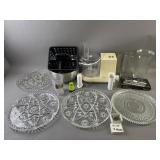 Cut Glass Platters Indiana Glass Crystal & More