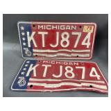 Oldsmobile Diecast Models, Vtg License Plates