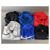 6 Menï¿½s Nike Dri-Fit XL Athletic Hoodies