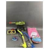 Hasbro Paintball Plug in Gun, Snorkels & More