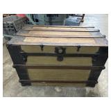 Antique Wooden Steamer Trunk