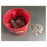 Huge Spare Change US Currency Container