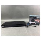 Sharper Image Laser Target Clock & DVD Player