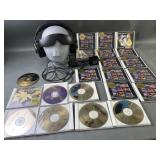 1990s Zygon Learning Machine Headset & CDs