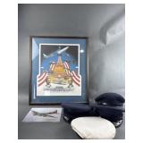 Signed Airforce Gene Lehman Print & More