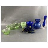 Uranium Glass, Plastic Grapes & More