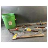 New & Antique Fishing Rods & Reels 2 Steel Rods