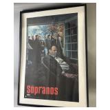 XL HBO the Sopranos Poster Acrylic Front