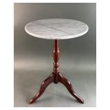 Marble Pedestal Side Table/Plant Stand