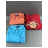 Ralph Lauren L Shirts & Hard Rock Sweatshirt XL