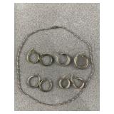 Sterling Marked Silver Jewelry