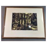 "The Sunlit Mews" Ehrich/Sacco Art Print