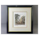 Framed Art Print Kahlenberger Strabe In Austria