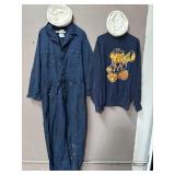 Vtg Navy Size 44R Coveralls & More
