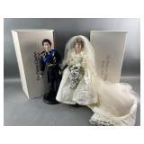 Danbury Mint Prince Charles & Princess Diana Dolls Danbury Mint Prince Charles & Princess Diana Dolls
