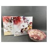 Textured Wall Art & Temptations Ovenware Textured Wall Art & Temptations Ovenware