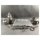 Pewter, Silver Soldered & Vtg Metal Kitchen Ware Pewter, Silver Soldered & Vtg Metal Kitchen Ware