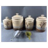 Hope Pottery Kalamazoo Kitchen Jars & Scoops Hope Pottery Kalamazoo Kitchen Jars & Scoops