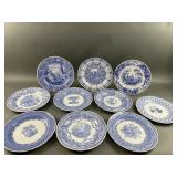 Spode Blue Room Collection Plates Spode Blue Room Collection Plates