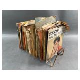 Elvis & More Vintage 45�s In MCM Holder Elvis & More Vintage 45�s In MCM Holder