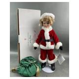 Shirley Temple Danbury Mint Santa�s Helper Doll Shirley Temple Danbury Mint Santa�s Helper Doll