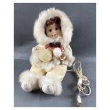 Animated Telco Motionette Christmas Doll Animated Telco Motionette Christmas Doll