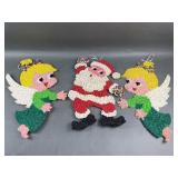 Vintage Christmas Popcorn Plastic Decor Vintage Christmas Popcorn Plastic Decor