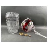 XL Glass Christmas Bulb, Crystal Vase & More XL Glass Christmas Bulb, Crystal Vase & More