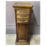 MCM Wood Plant Stand With Drawers MCM Wood Plant Stand With Drawers
