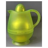 Fluorescent Yellow Vintage Alessi Thermos Fluorescent Yellow Vintage Alessi Thermos