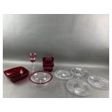 Vintage Cranberry Glass & More Vintage Cranberry Glass & More