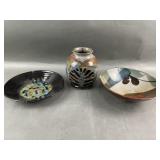 Artisan Signed Pottery Pieces Artisan Signed Pottery Pieces