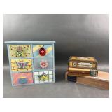 Vintage Wooden Jewelry & Cigar Boxes Vintage Wooden Jewelry & Cigar Boxes