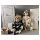Danbury Mint Jessica & Hamilton Hope Dolls Danbury Mint Jessica & Hamilton Hope Dolls