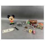 Celluloid Travel Kit & Antique Trinkets Celluloid Travel Kit & Antique Trinkets