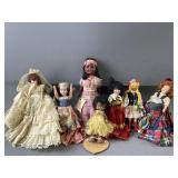 Vintage Bride Composite Head Dolls & More Vintage Bride Composite Head Dolls & More