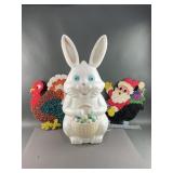 Vintage Easter Bunny Blow Mold & More Vintage Easter Bunny Blow Mold & More